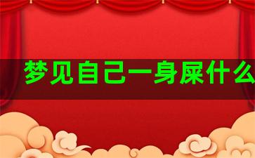 梦见自己一身屎什么意思